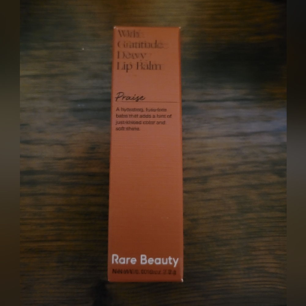 Rare Beauty dewy lip balm